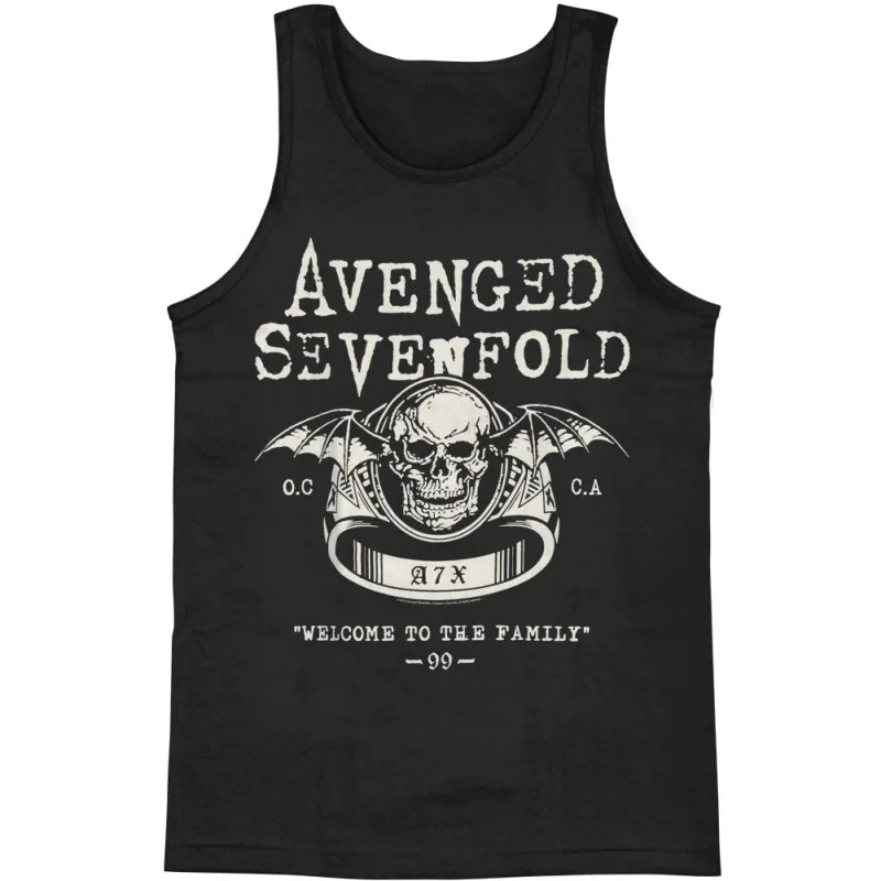AVS Welcome Regular Mens Tank Mens Tank made by Rockabilia