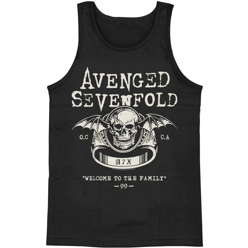 AVS Welcome Regular Mens Tank Mens Tank sold by Rockabilia