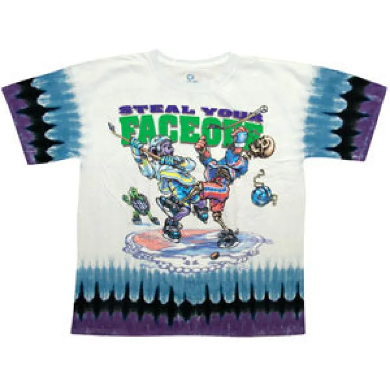 Steal Your Faceoff Tie Dye T-shirt sold by Rockabilia