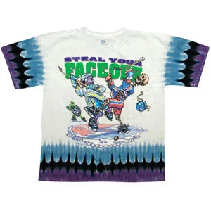 Steal Your Faceoff Tie Dye T-shirt sold by Rockabilia
