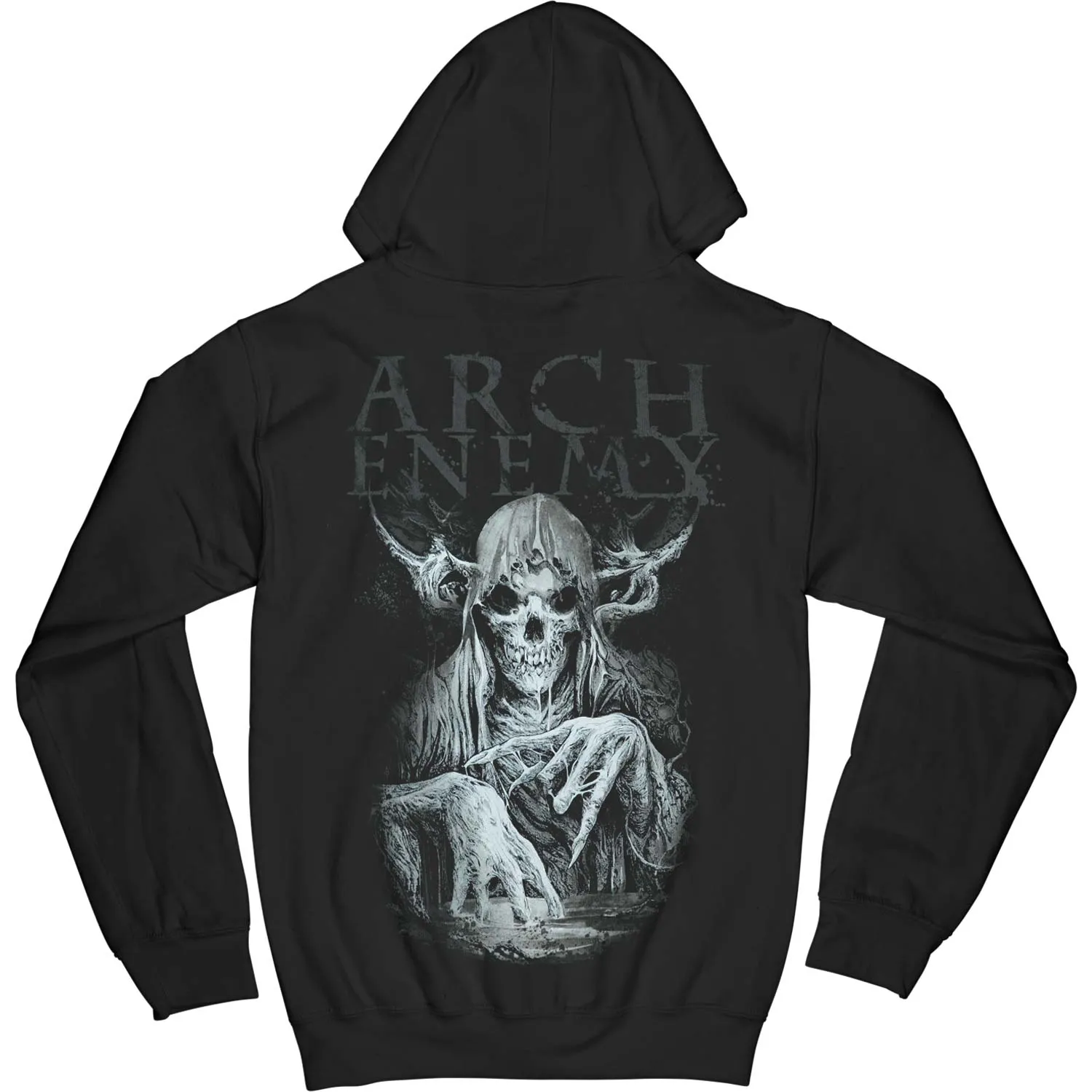 MMXX Zippered Hooded Sweatshirt sold by Rockabilia product image thumbnail 2