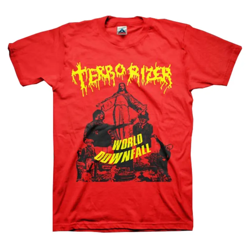 World Downfall (Light shirts only) T-shirt sold by Rockabilia