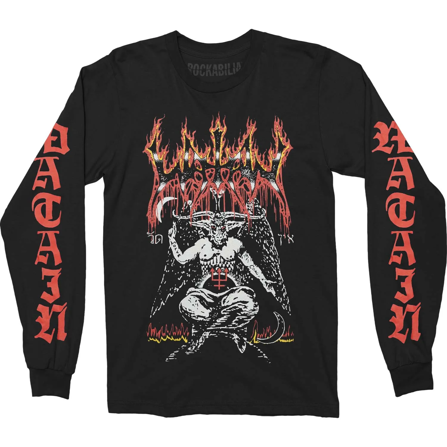 Baphomet Long Sleeve sold by Rockabilia