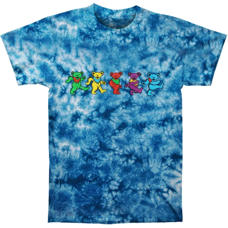 Dancing Bears Tie Dye T-shirt sold by Rockabilia