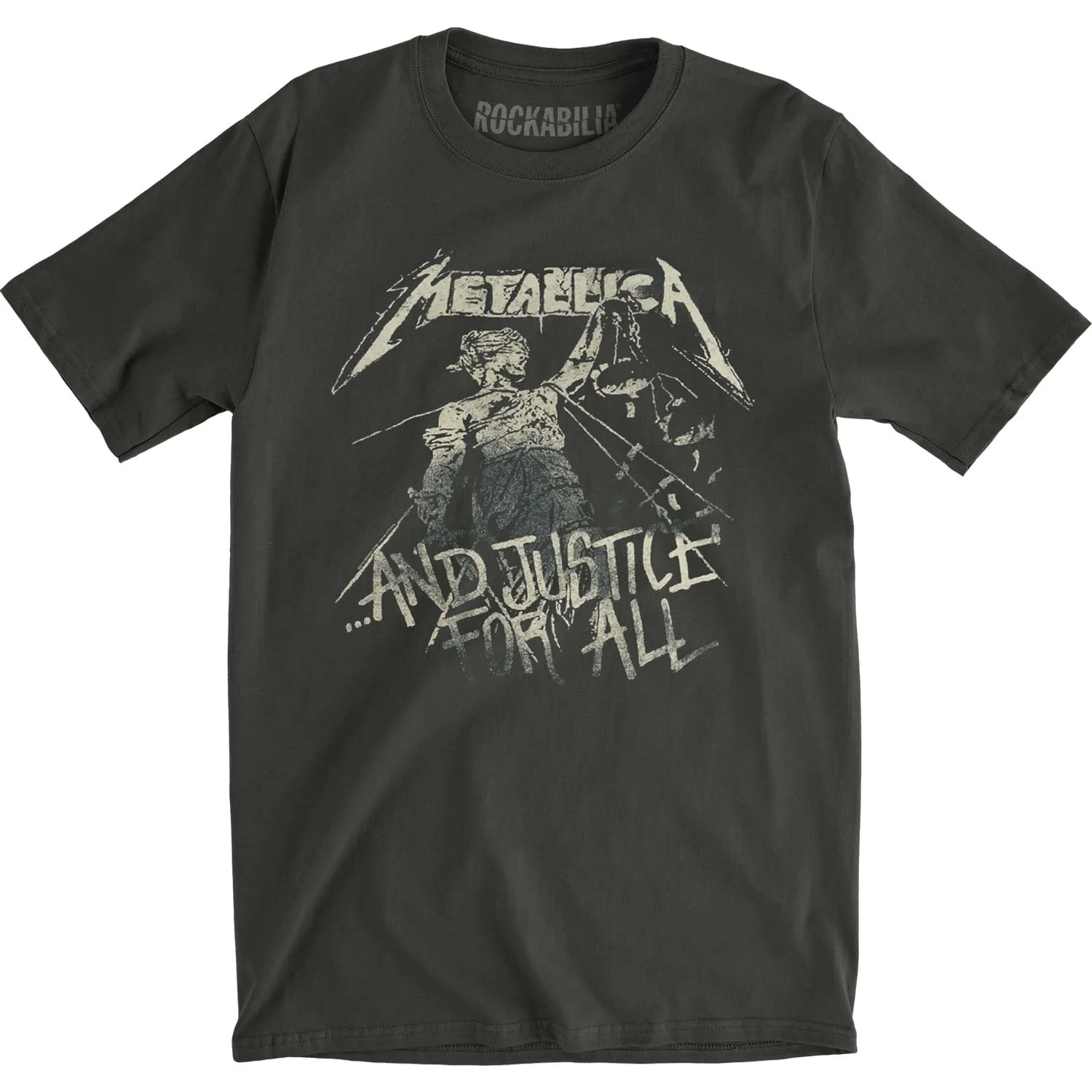 And Justice For All Vintage T-shirt sold by Rockabilia