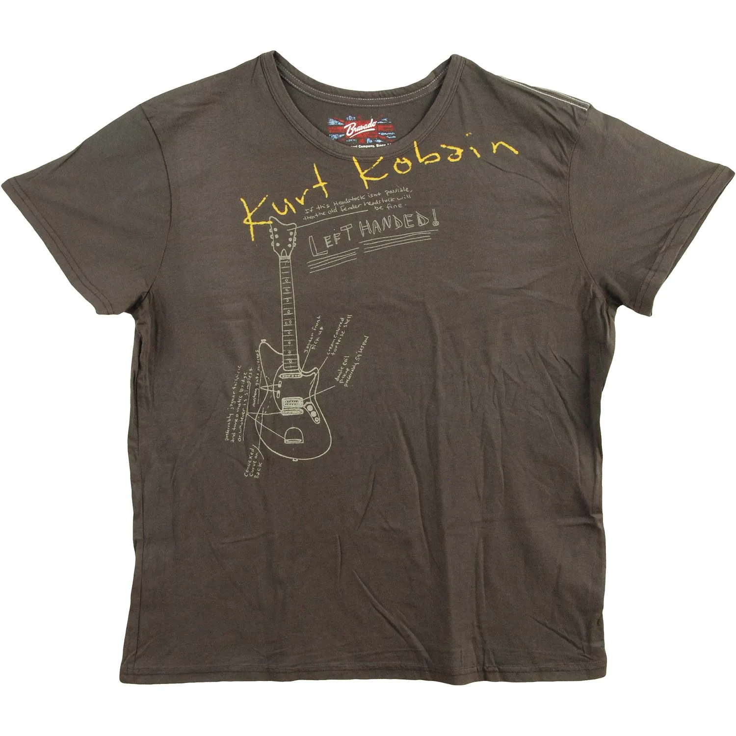 Left Handed Guitar Vintage T-shirt sold by Rockabilia
