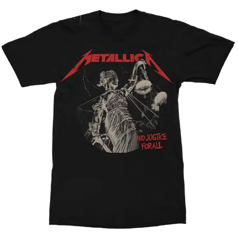 Justice For All Tee T-shirt made by Rockabilia