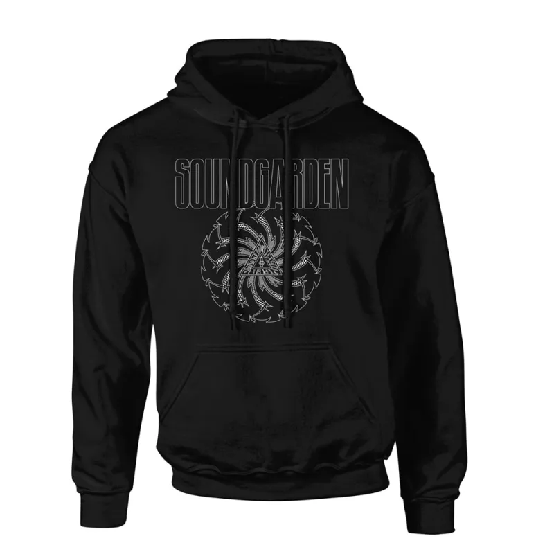 Black Blade Motor Hooded Sweatshirt made by Rockabilia