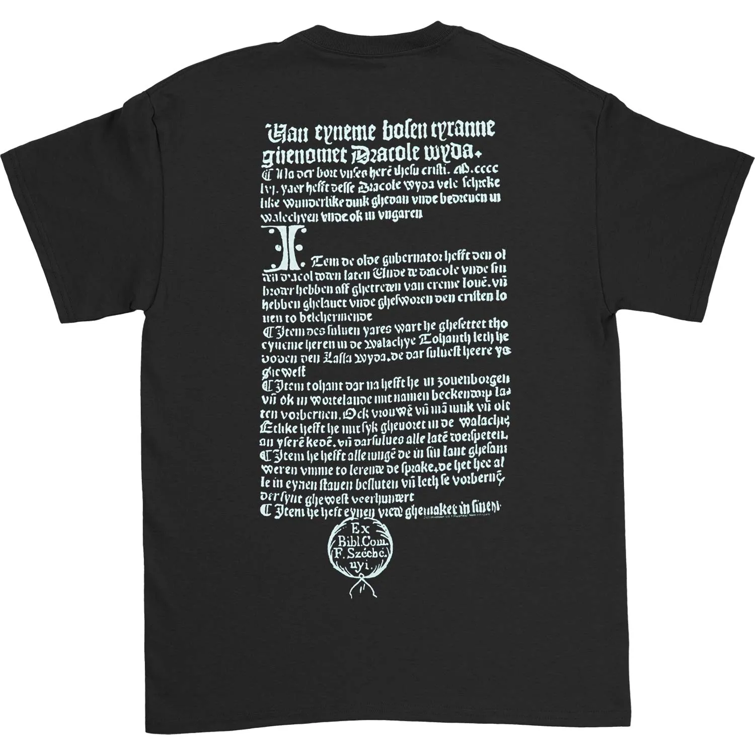 Dracul T-shirt sold by Rockabilia product image thumbnail 2