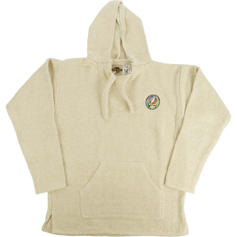 Tie Dye Steal Your Face Logo Hooded Sweatshirt made by Grateful Dead
