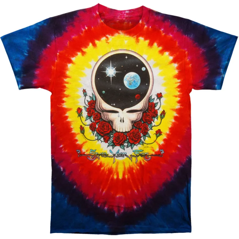 Space Your Face Tie Dye T-shirt sold by Rockabilia