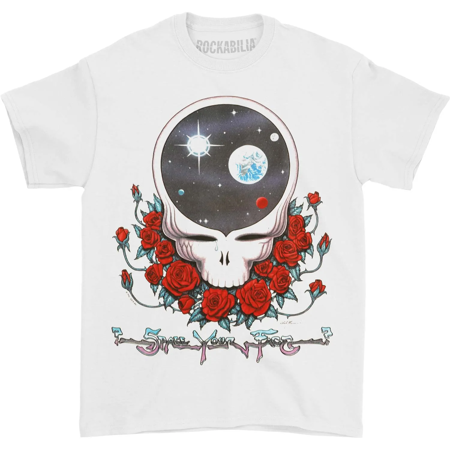 Space Your Face T-shirt sold by Rockabilia