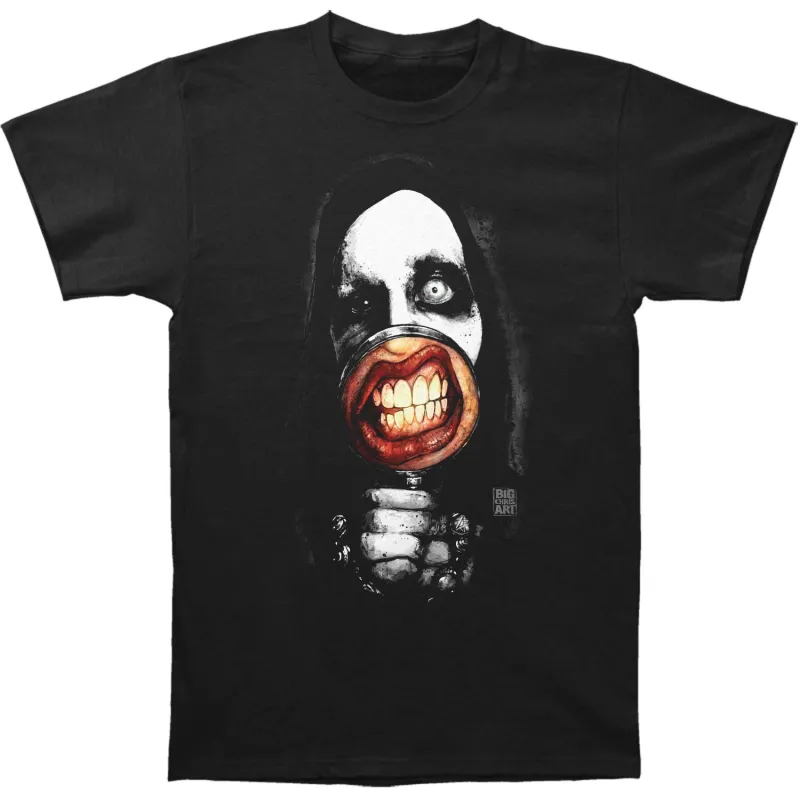 Big Chris Men's "Manson B/W" T-shirt made by Rockabilia