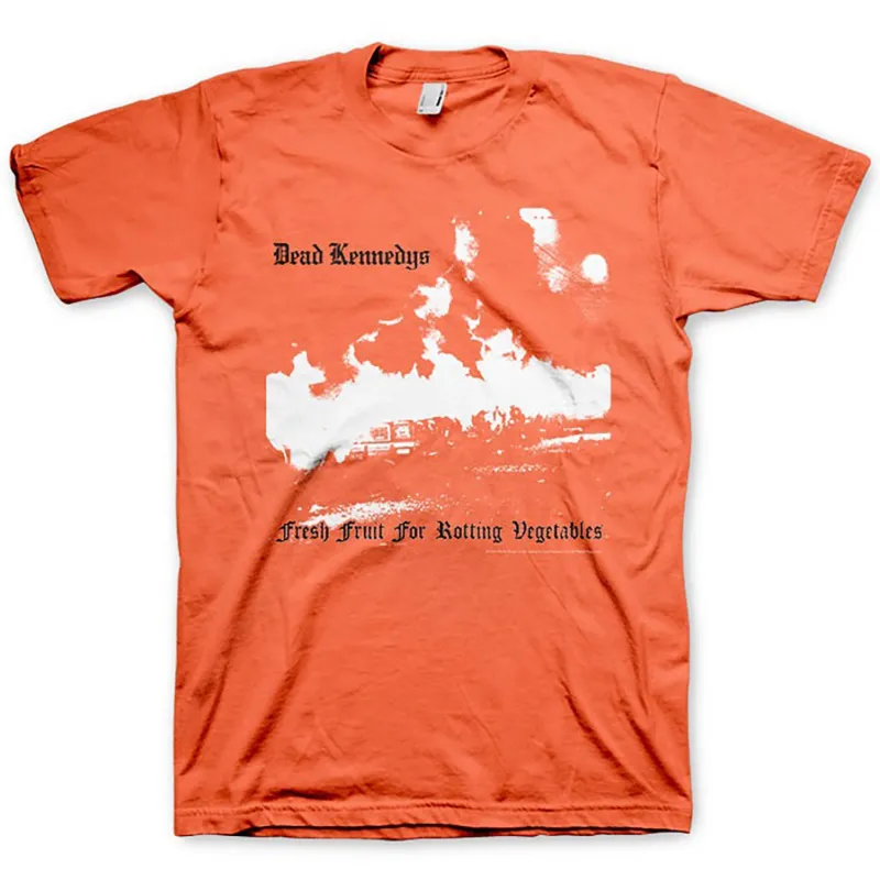 Dead Kennedys Fresh Fruit Orange T-shirt made by Rockabilia