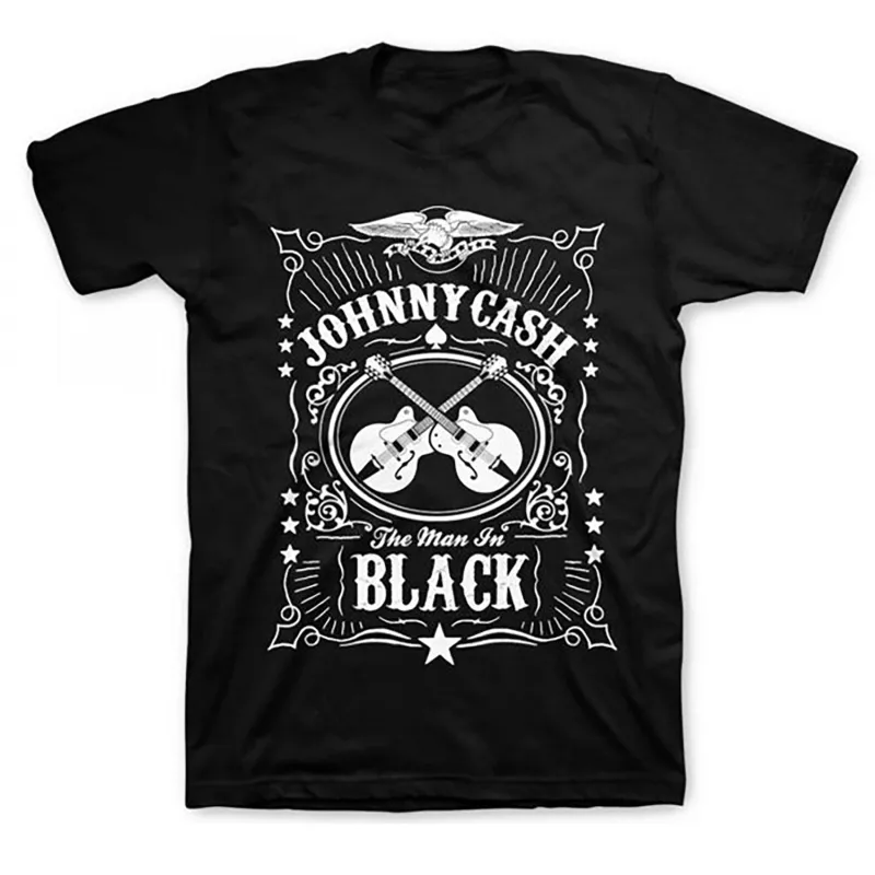The Man In Black T-shirt made by Rockabilia