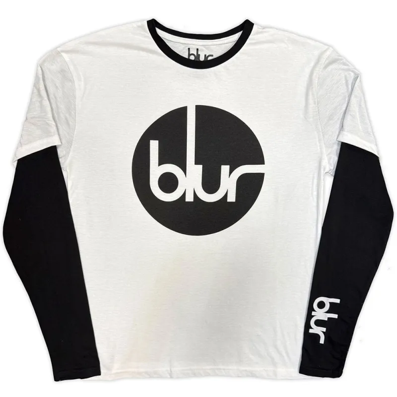 Blur Circle Logo Long Sleeve made by Rockabilia