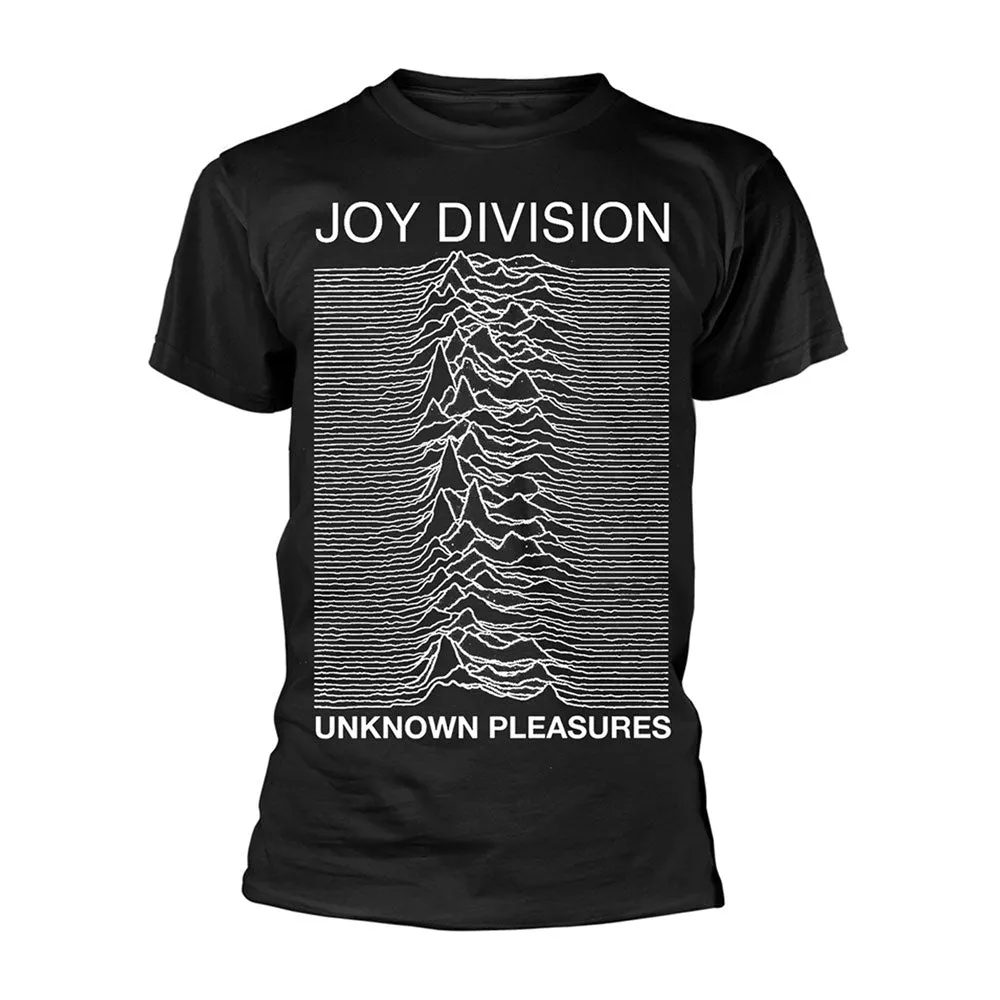 Unknown Pleasures (black) T-shirt sold by Rockabilia