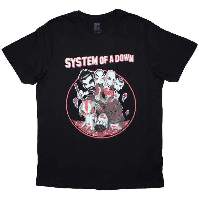 Mushroom People T-shirt made by Rockabilia