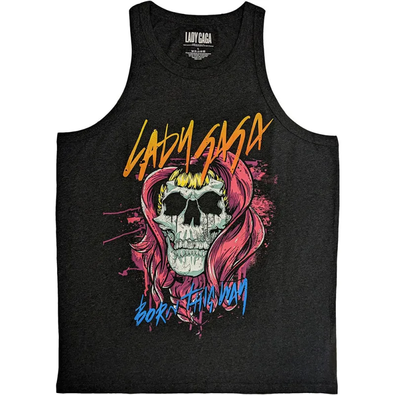 Skull Mens Tank made by Rockabilia