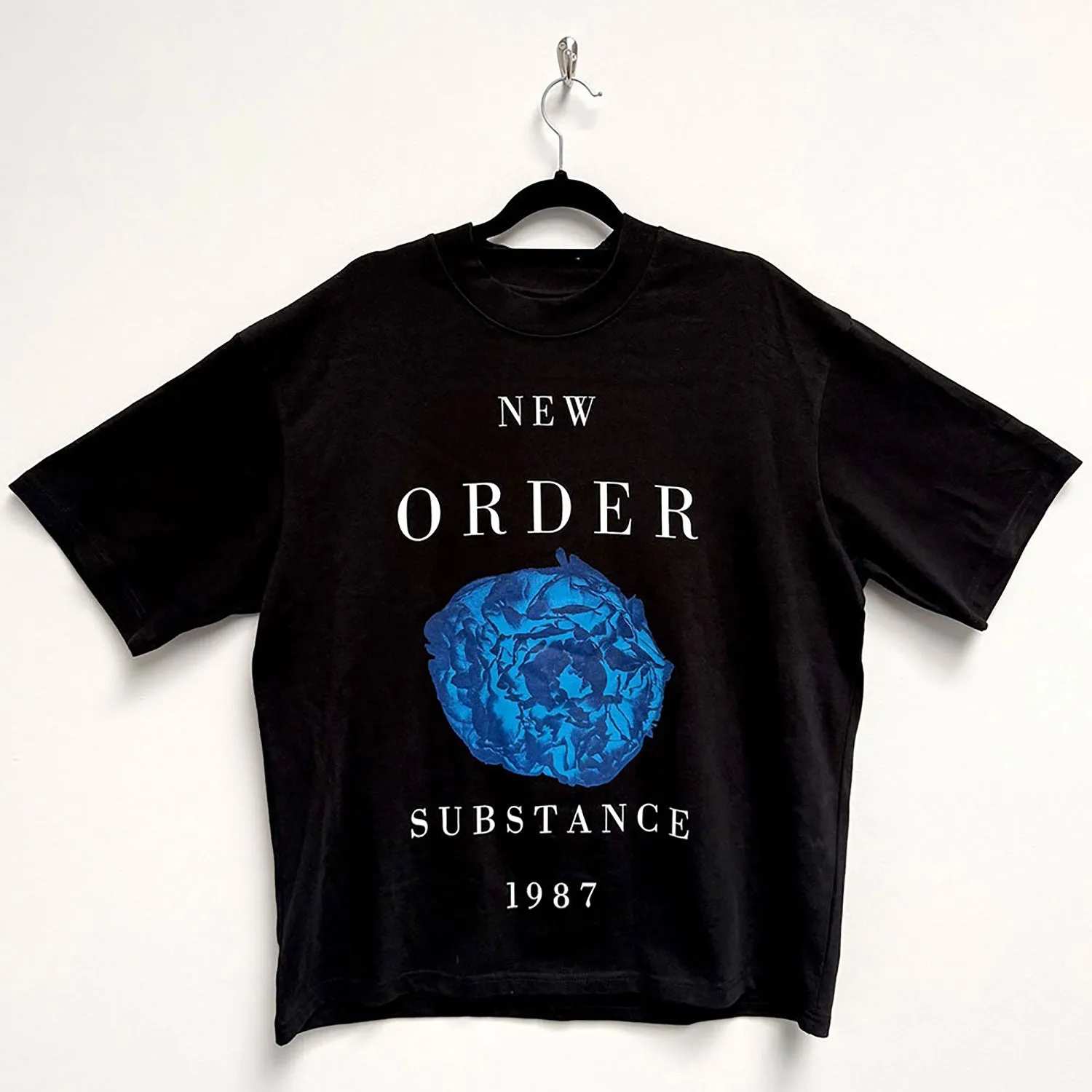 New Order Substance 1987 Oversized Boxy Tee Vintage T-shirt sold by Rockabilia product image thumbnail 2