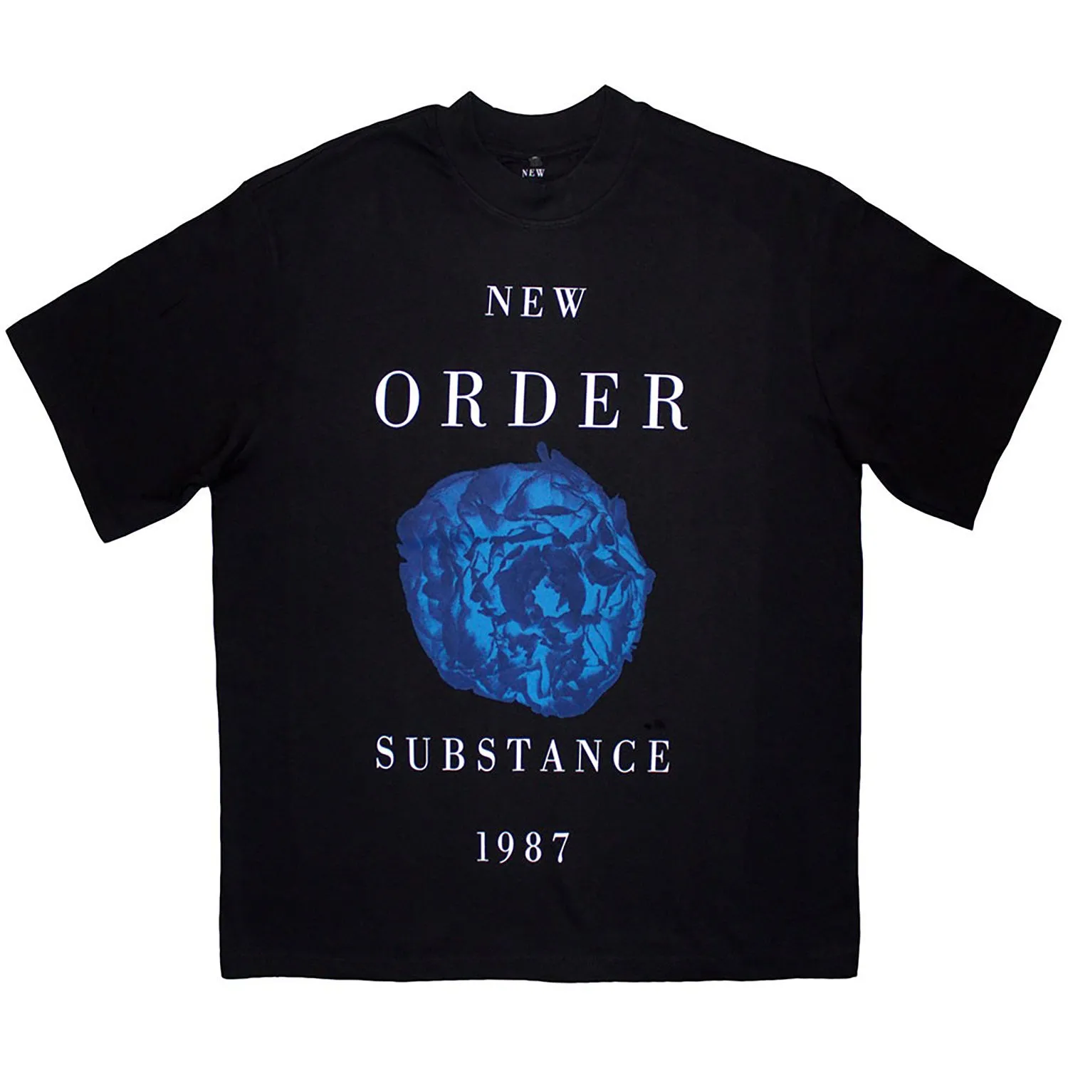 New Order Substance 1987 Oversized Boxy Tee Vintage T-shirt sold by Rockabilia