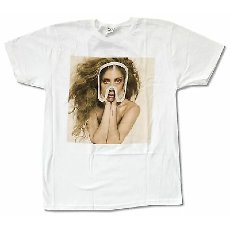 Lady Gaga Teaser Artpop Pic T-shirt made by Rockabilia