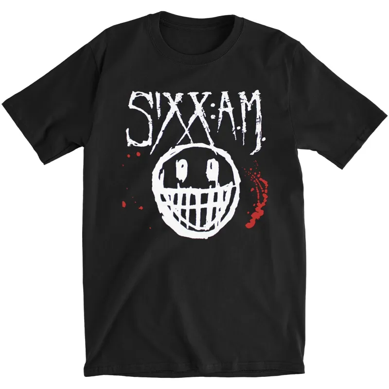 Sixx A.M. Tour 2015 Slim Fit T-shirt made by Rockabilia