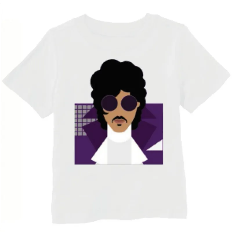 Prince Cartoon Sunglasses T-shirt made by Prince