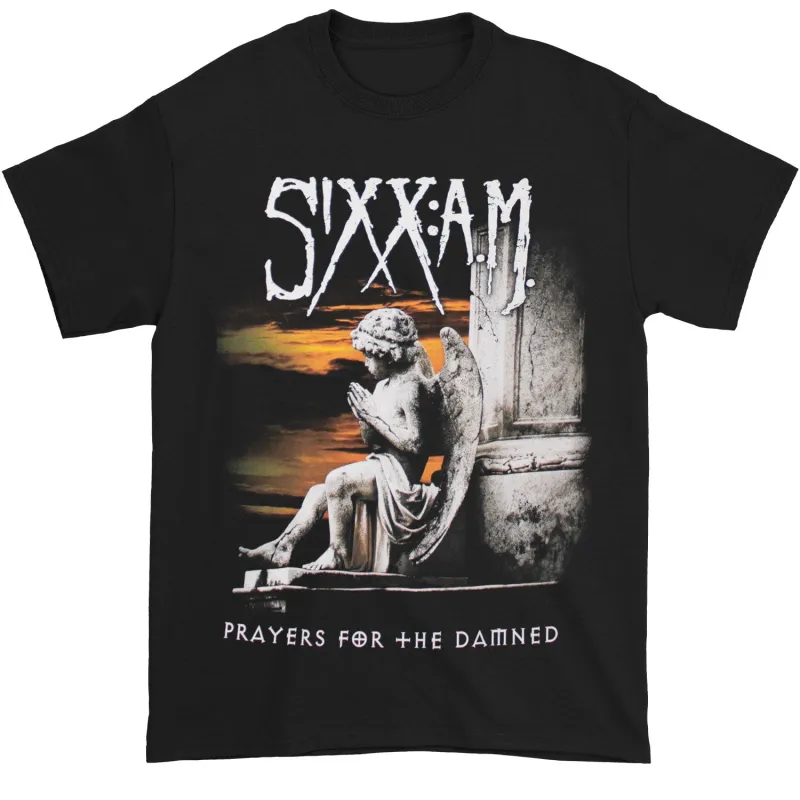 Sixx A.M. Prayers For The Damned World Tour 2016 T-shirt made by Rockabilia