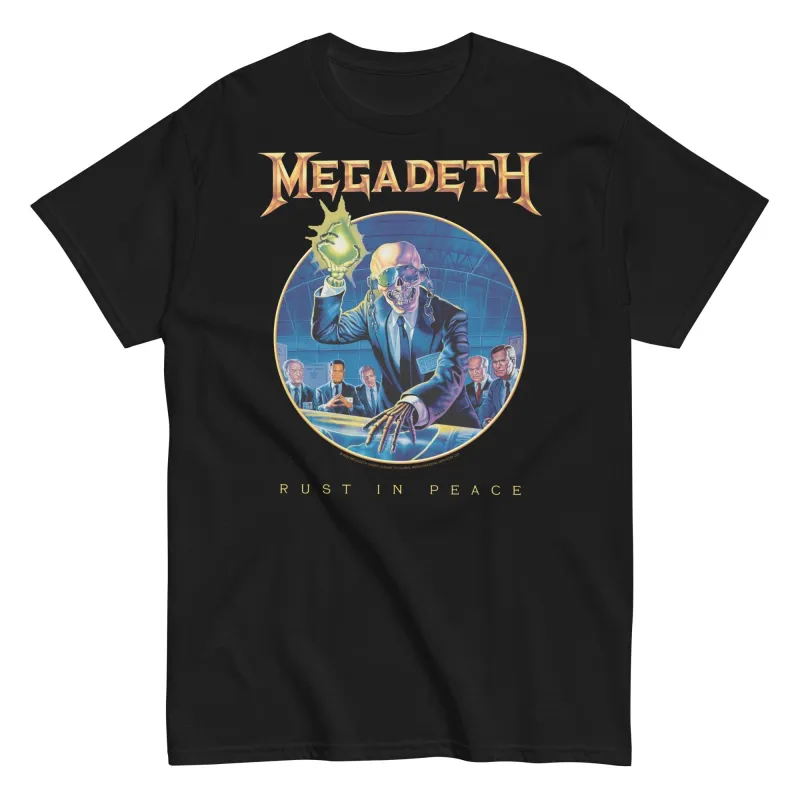 Megadeth - Circle of Rust T-Shirt made by Rockabilia