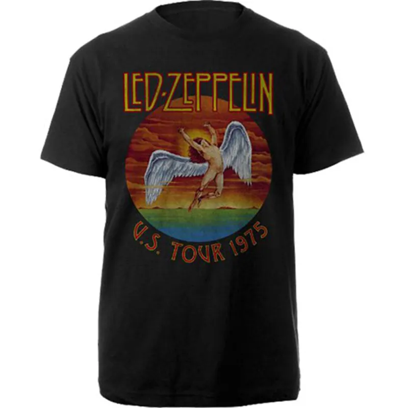 US Tour '75. Slim Fit T-shirt sold by Rockabilia