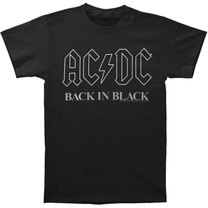 Backinblack3 T-shirt sold by Rockabilia