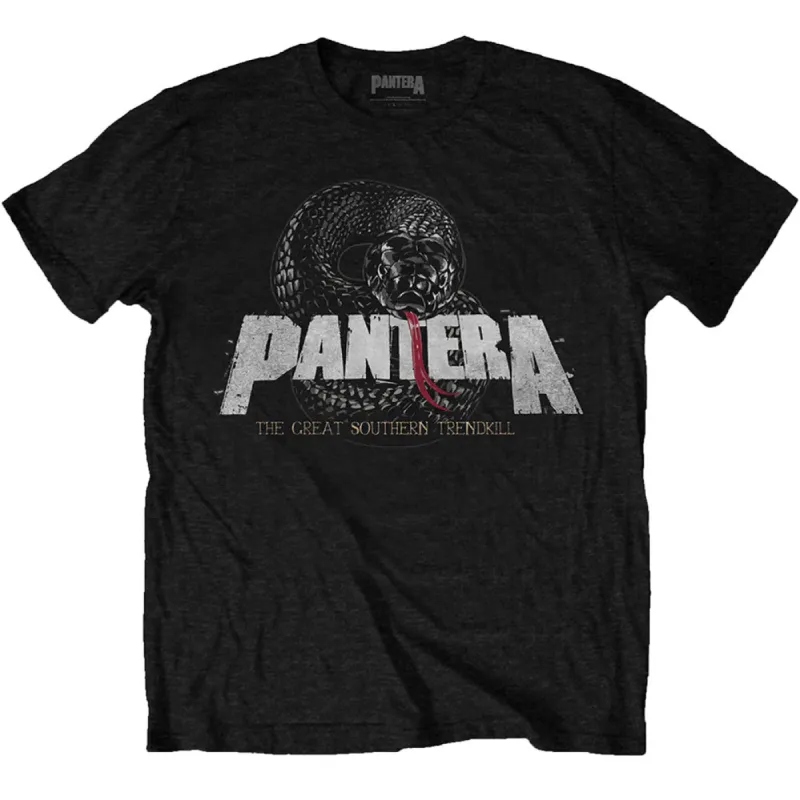 Snake Logo Slim Fit T-shirt sold by Rockabilia