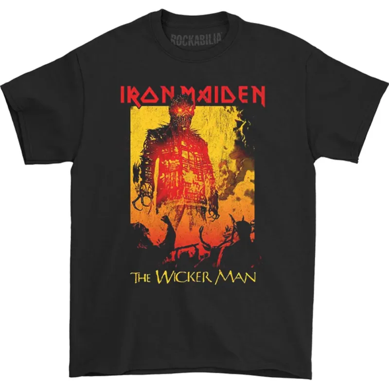 The Wicker Man Fire Slim Fit T-shirt sold by Rockabilia