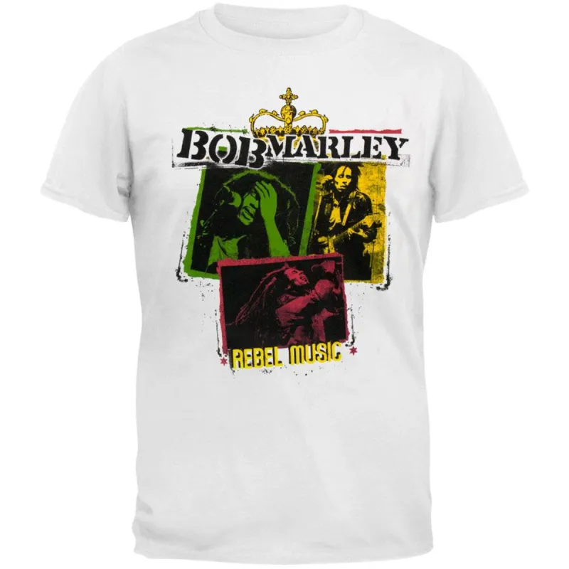 Rebel Music Squares T-shirt sold by Rockabilia