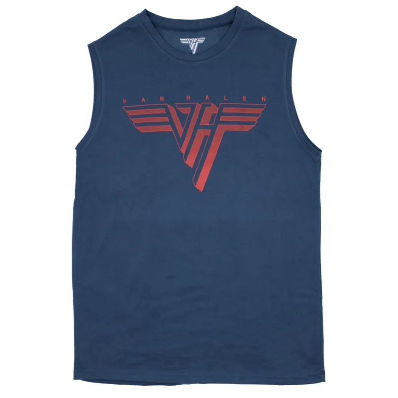 Classic Red Logo Mens Tank sold by Rockabilia