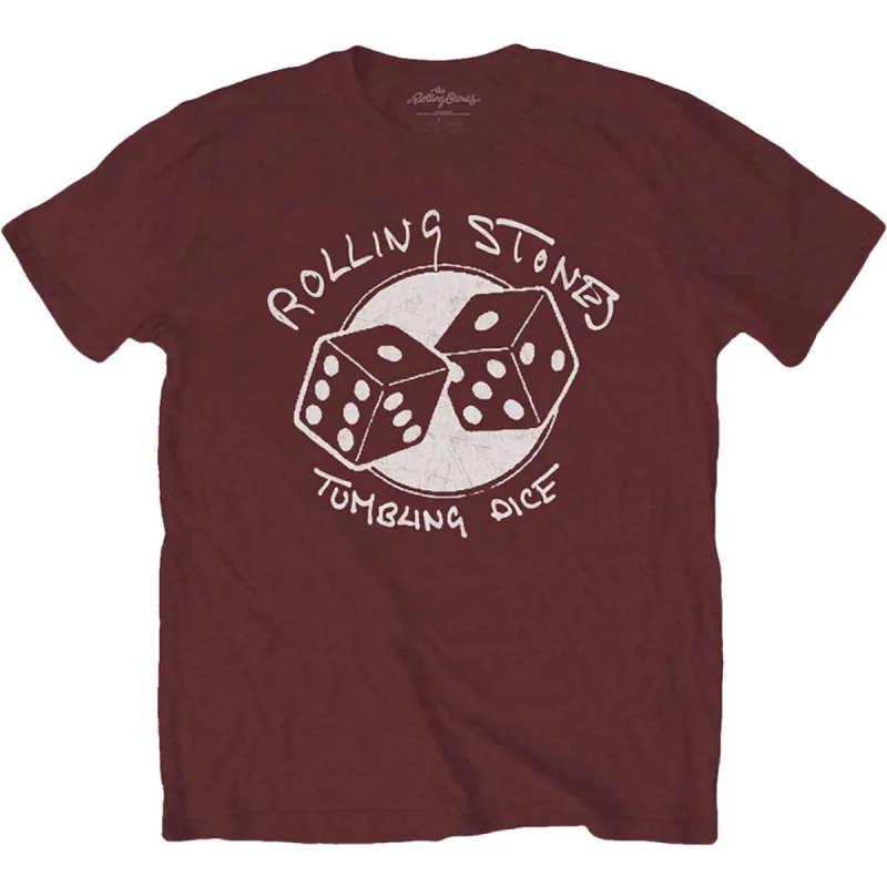 Tumbling Dice Slim Fit T-shirt sold by Rockabilia