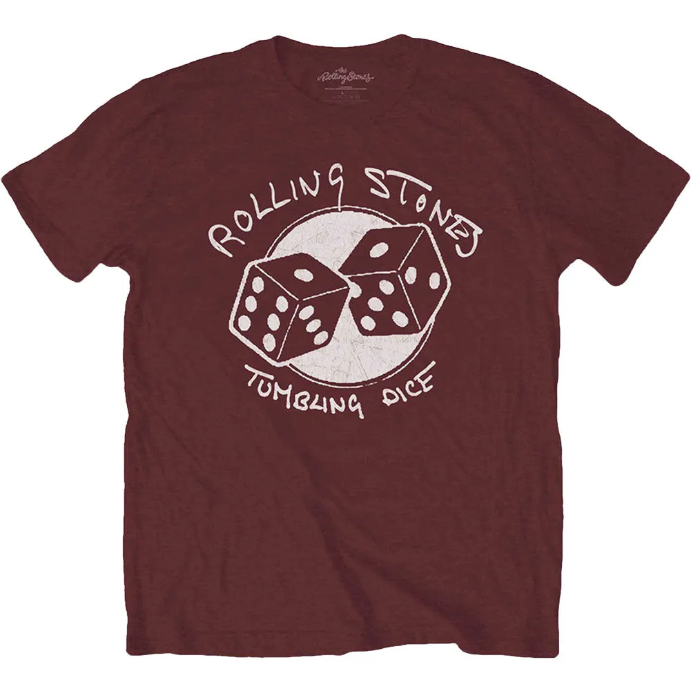 Tumbling Dice Slim Fit T-shirt sold by Rockabilia