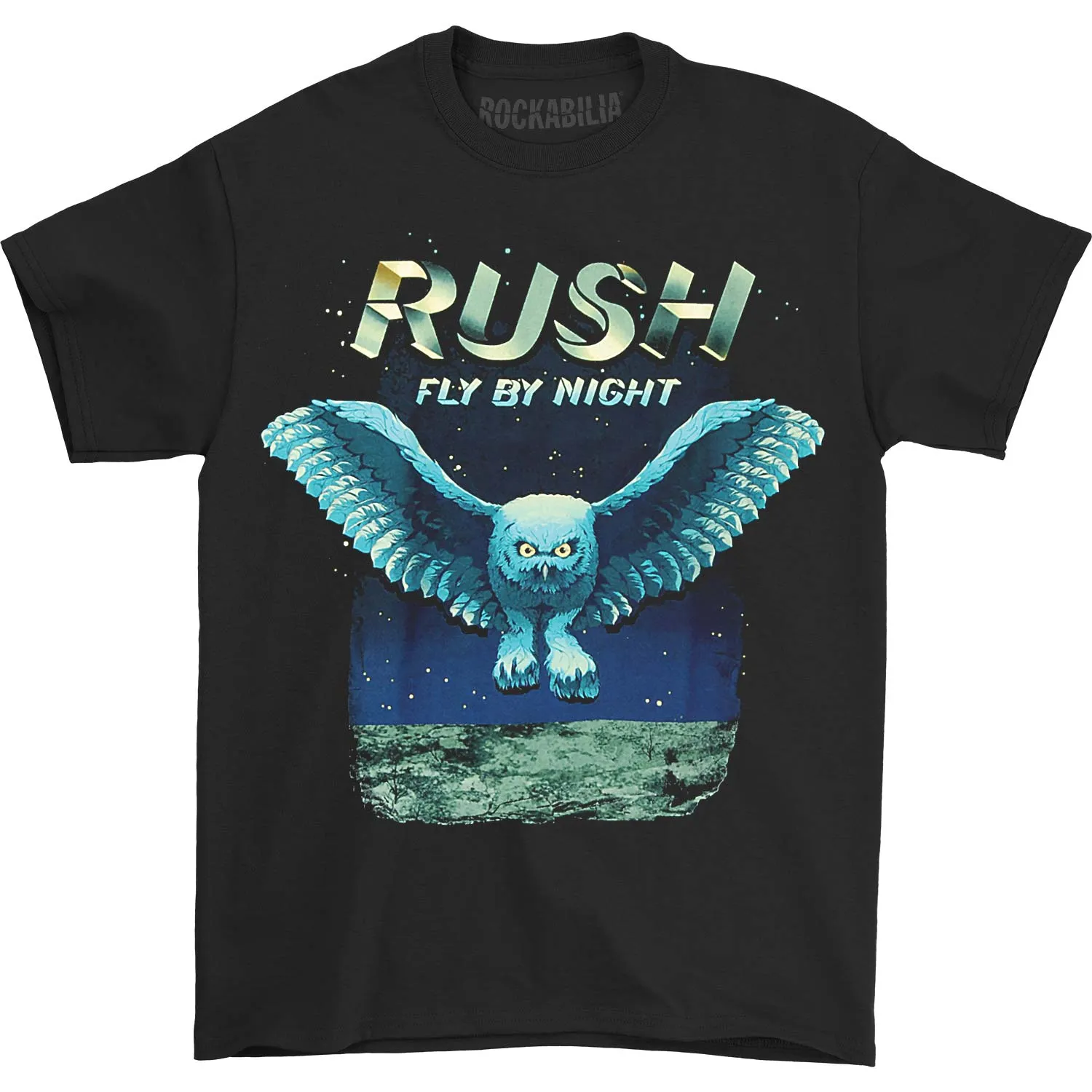 Fly By Night Owl T-shirt sold by Rockabilia