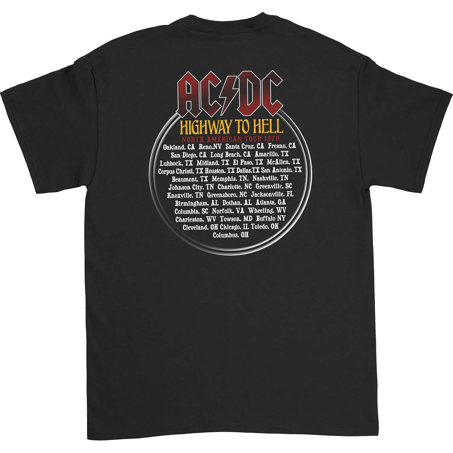 Highway to Hell Tour T-shirt sold by Rockabilia product image thumbnail 2