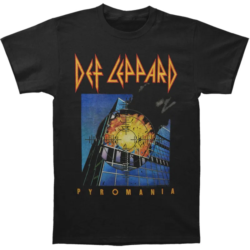 Pyromania Cover Slim Fit T-shirt sold by Rockabilia
