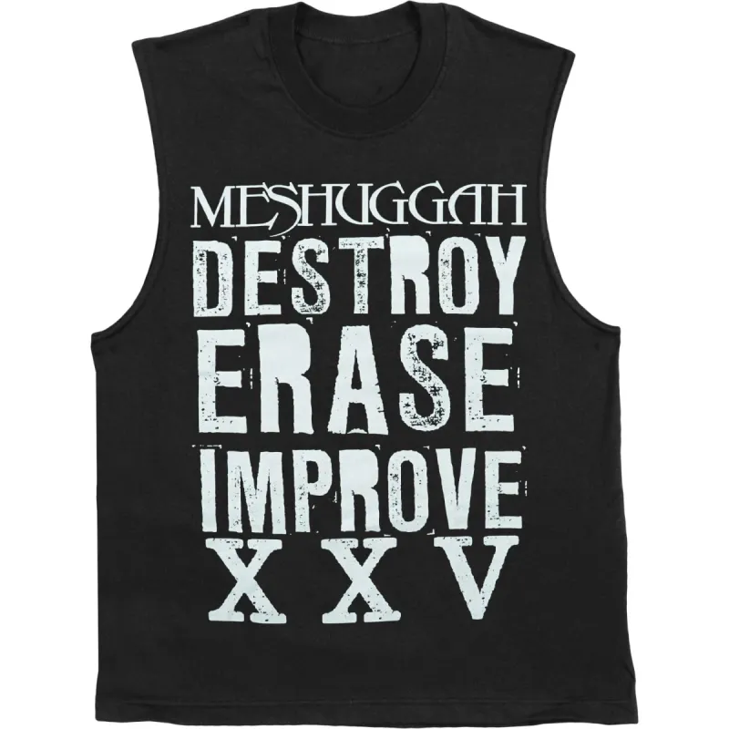 Destroy Erase Improve-XXV Mens Tank sold by Rockabilia