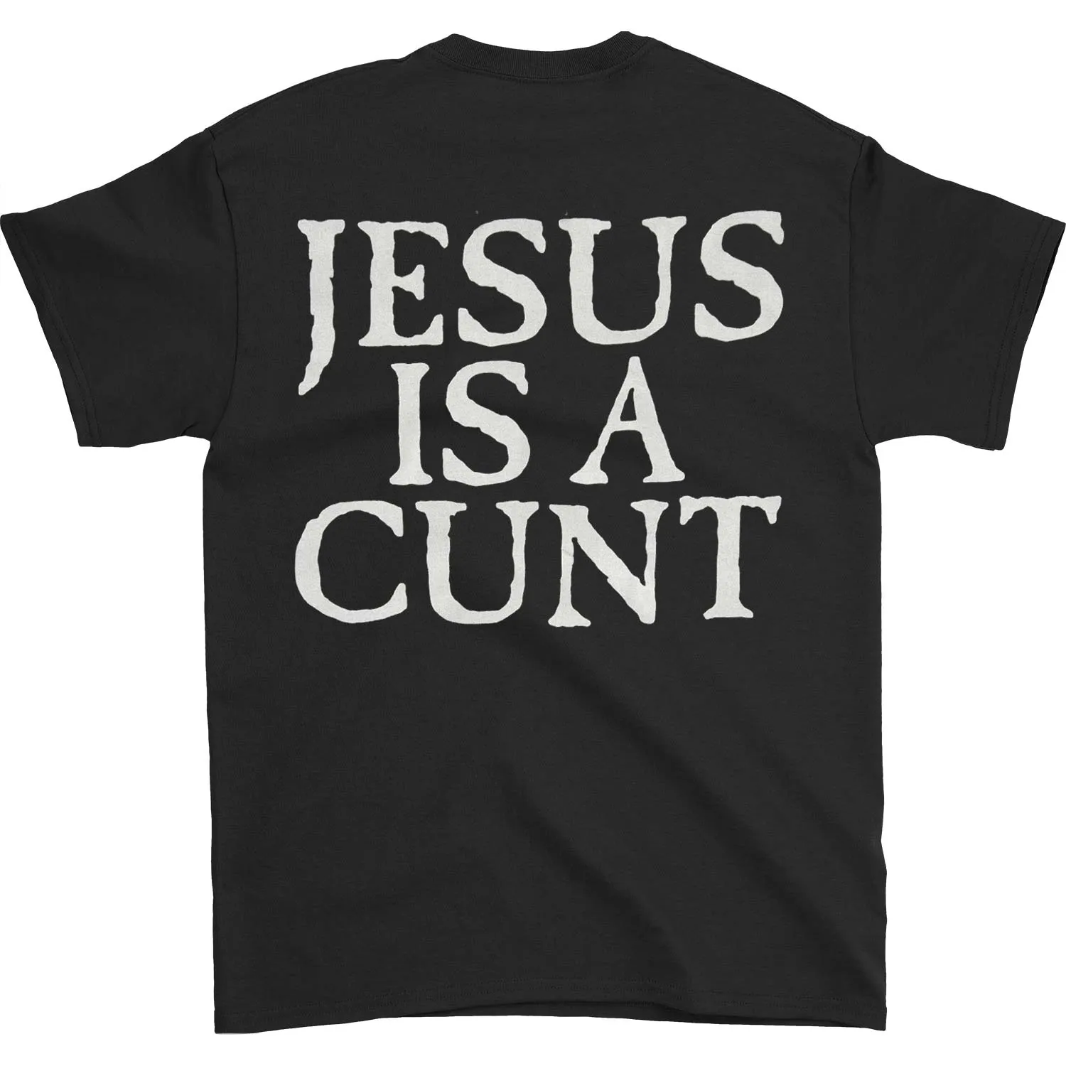 Vestal Masturbation Jesus Is A Cunt T-shirt sold by Rockabilia product image thumbnail 2