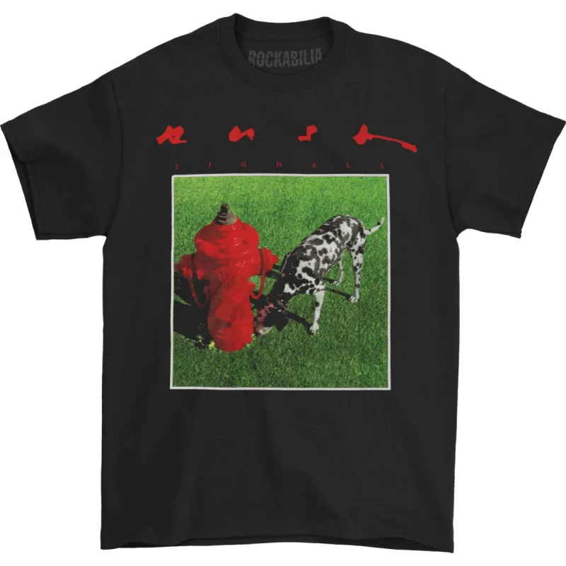 Signals Album Cover T-shirt sold by Rockabilia