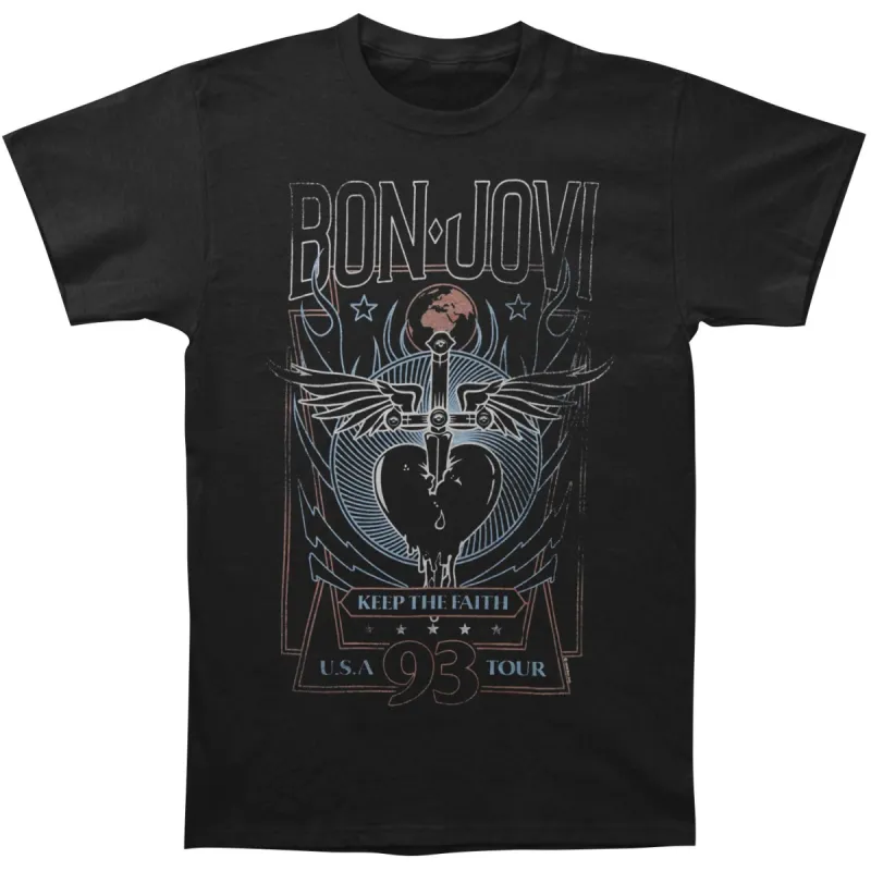 93 Tour T-shirt sold by Rockabilia