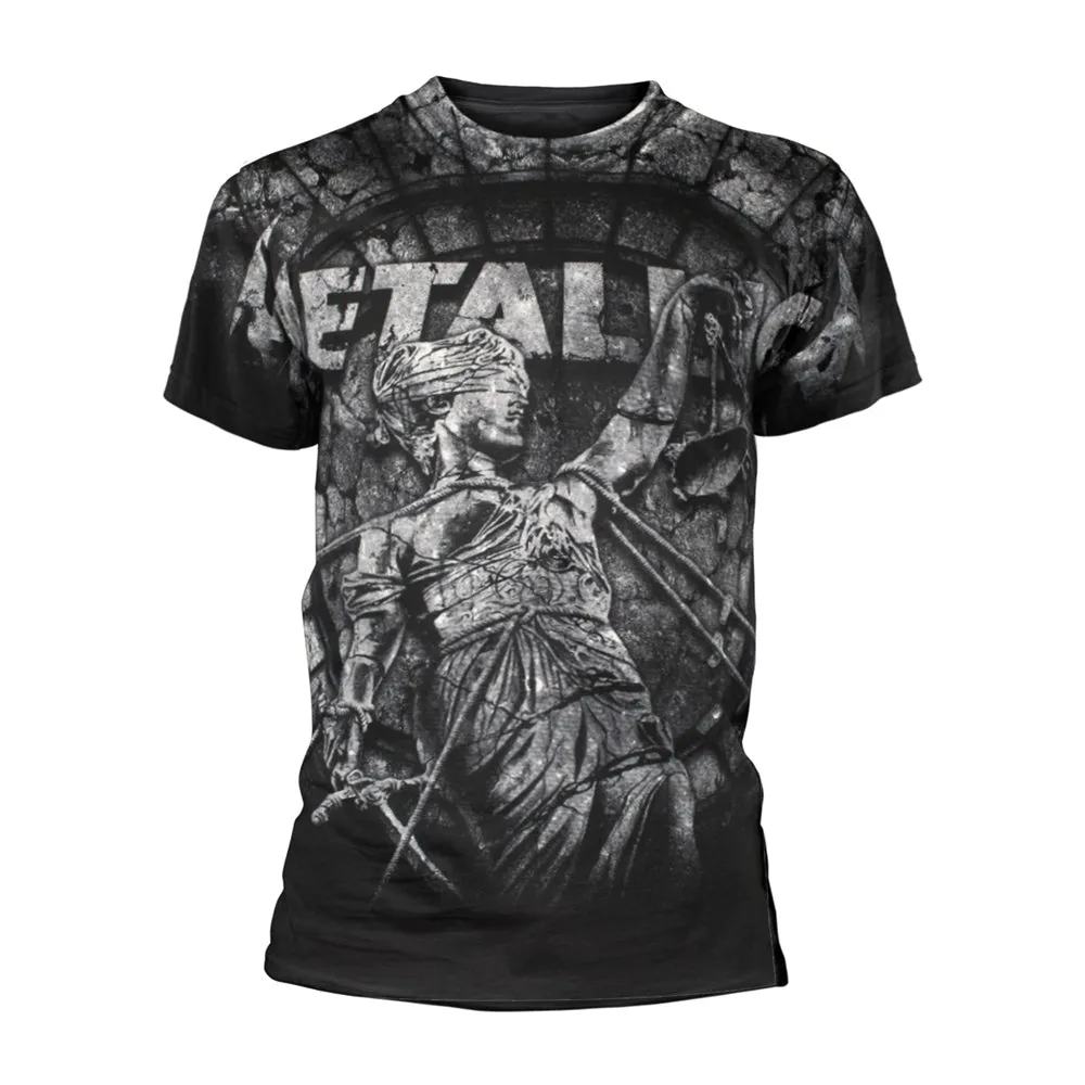 Metallica Stoned Justice (all Over) T-shirt sold by Rockabilia