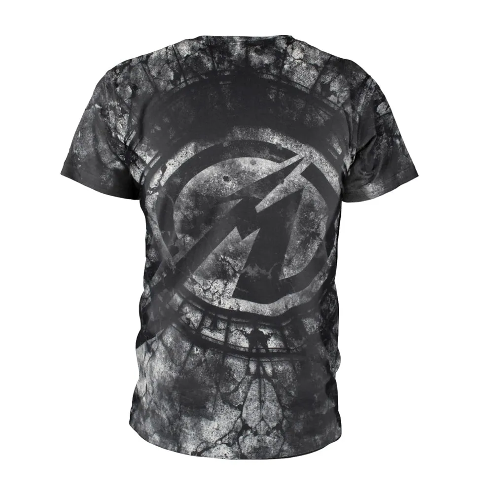 Metallica Stoned Justice (all Over) T-shirt sold by Rockabilia product image thumbnail 2