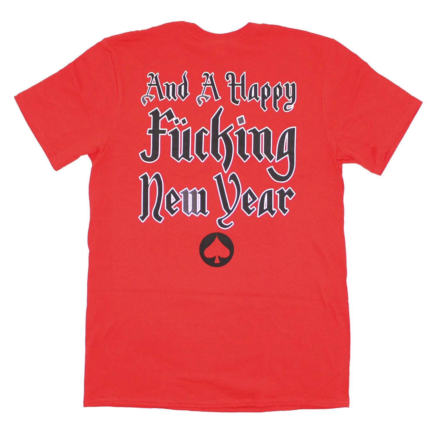 Christmas 2017 (Back Print) Slim Fit T-shirt sold by Rockabilia product image thumbnail 2