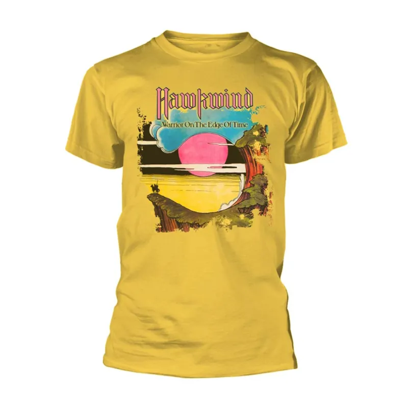 Warrior On The Edge Of Time (yellow) T-shirt sold by Rockabilia