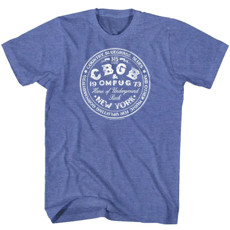 Cbgbcircle T-shirt sold by Rockabilia